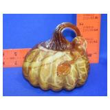 Art Glass Pumpkin