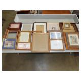 Lot of Picture Frames & Wall Art