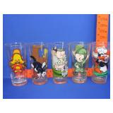 5 Looney Tunes Character Glasses
