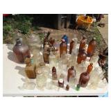 Lot of Old Bottles