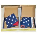 2 American Flags