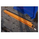 Unused 2024 Skid Steer Pallet Forks Extensions