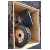 MISC Trailer rims and tires