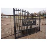 20 FT Drivway Gates Deer Design