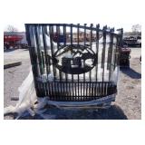 New 14 Ft Driveway Gates Cow Design