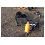 Unused 2024 Skid Steer Auger Drive & Bit Atts 12"