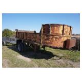 Fifth Wheel Dump Trailer