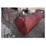 Fuel Tank On Skid W/ Hand Pump