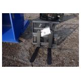 Unused 2024 Mini Skid Steer Pallet Fork Attachmens