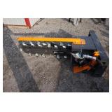 Unused 2024 Skid Steer Trencher Attachment