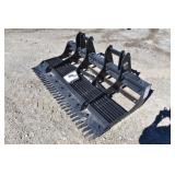 Unused 2024 Skid Steer Land Leveler Attachment