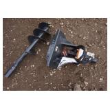 Unused 2024 Mini Skid Steer Auger Drive & Bit