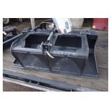 Unused 2024 MIni Skid Steer Stump Grapple