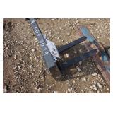 Unused 2024 Mini Skid Steer Pallet Fork Attachment