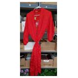 Red M kimono