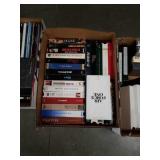 Box of VHS movies
