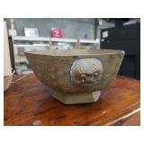 Chinese brass bowl