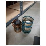 Pair of candle holders