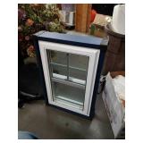 Double hung window display
