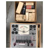 Tube tester and box of tubes