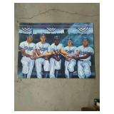 Brooklyn Dodgers litho
