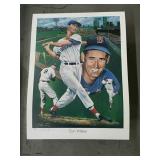 Ted Williams lithograph