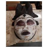 African wall mask