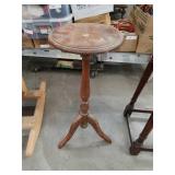 Antique lamp table