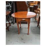 Antique oval side table