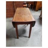 Antique mahogany drop leaf table