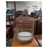 Antique metal cage