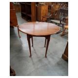 Antique oval side table