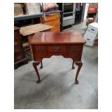 Antique writing table with drawers
