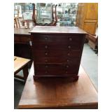 Small mahogany cabinet