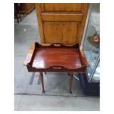 Antique mahogany tray