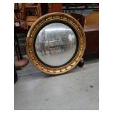 Porthole / bullseye wall mirror