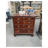 Antique desk cabinet