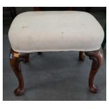 Upholstered footstool