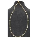14k 585 7.1g pearl necklace