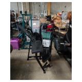 Cybex arm extension workout machine