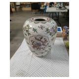 Asian pottery vase