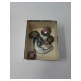 Box of sterling earrings and pendents