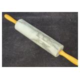 Vintage marble rolling pin 18" heavy & smooth