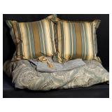Bedding: comforter - Diam Austin couture home,