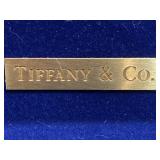 Tiffany & co cherrywood stationery jewelry box