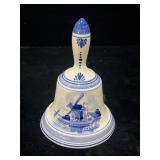 Ceramic hand painted Dutch bell