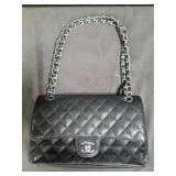 Designer style purse marked Chanel