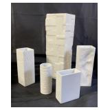 Vases, marked Rosenthal, Arzberg, Heinrich