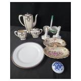 Group of assorted porcelain items 3pc. Lenox