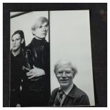 Andy Warhol photograph by Ron Galella